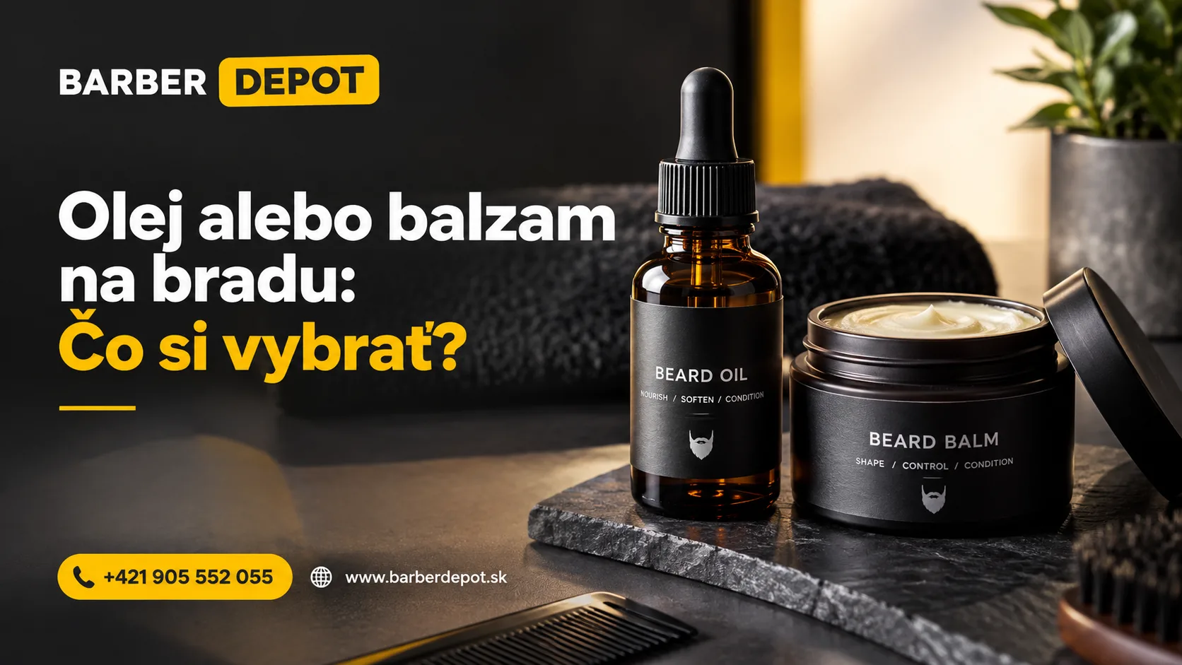 Olej alebo balzam na bradu: Čo si vybrať?