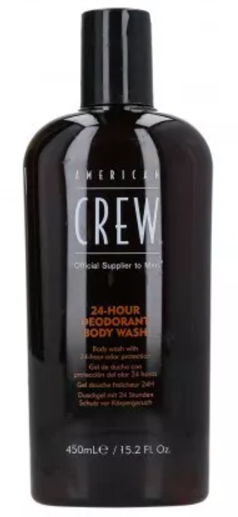 American Crew dezodorant a telový gél Deo Body wash 24H, 450 ml.