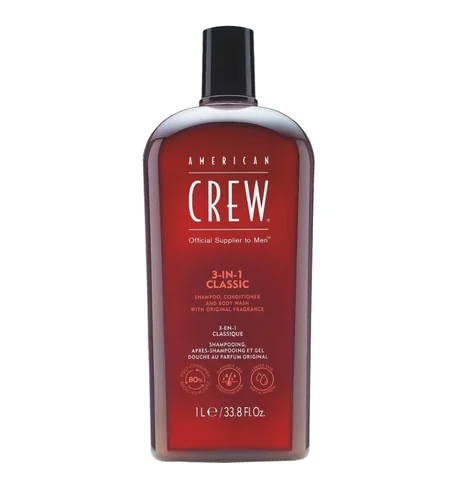 American Crew šampón 3in1 shampoo, 1000 ml