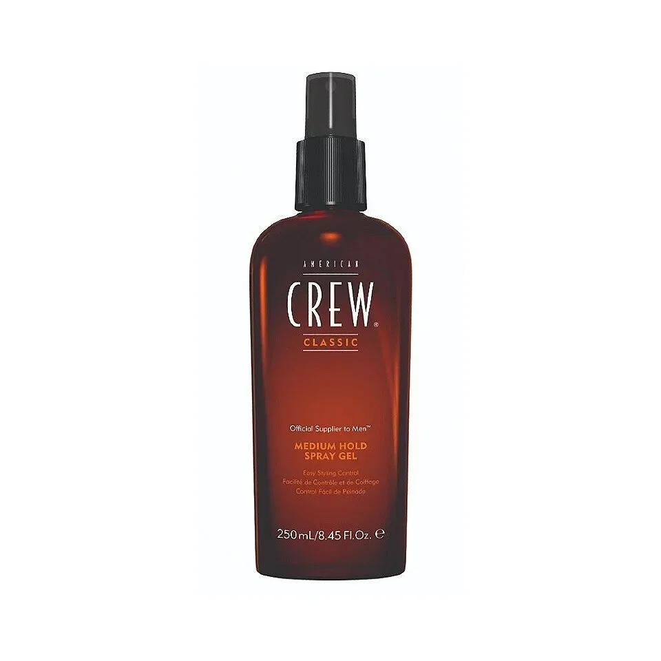American Crew sprej na vlasy Medium hold spray gel, 250 ml
