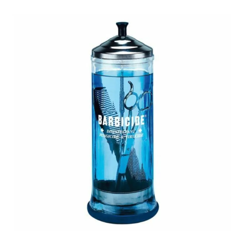 Barbicide Sklenená nádoba na dezinfekciu 1100 ml.