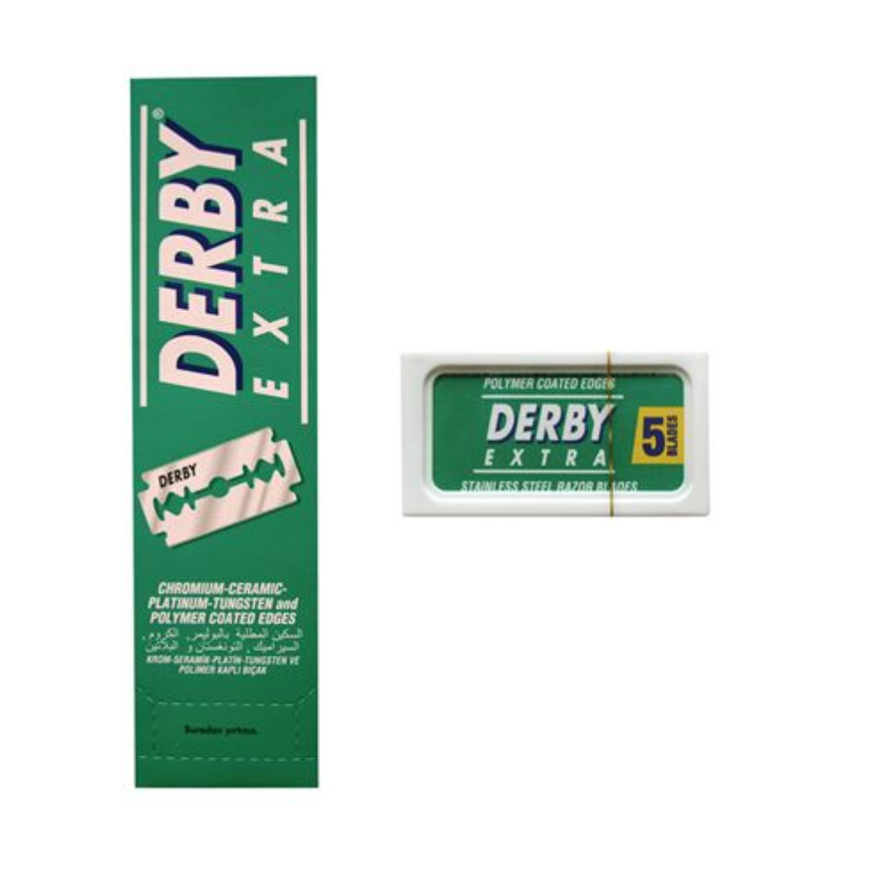Derby žiletky Extra stainless double edge box (5) balenia 20