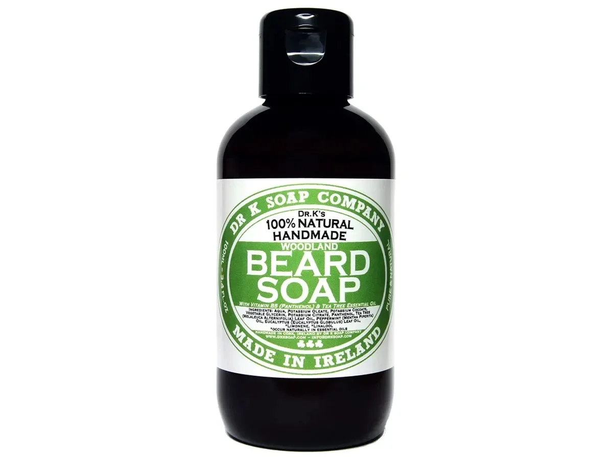 Dr K Soap Šampón na bradu Beard Soap Woodland, 100 ml
