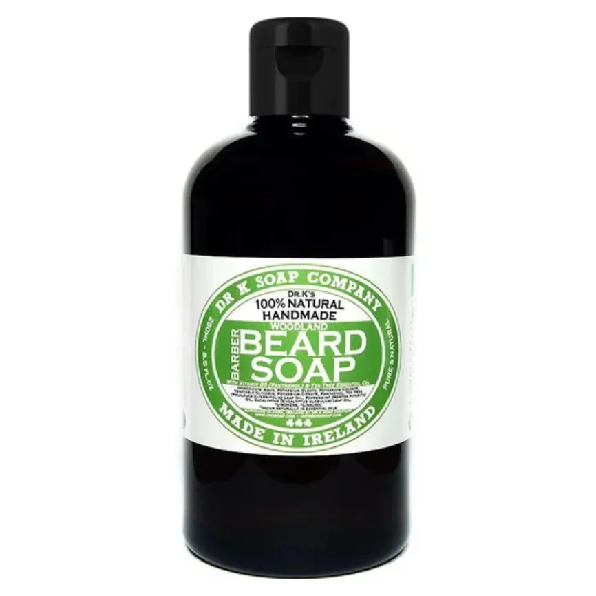 Dr K Soap Šampón na bradu Barber Beard Soap Woodland, 250 ml