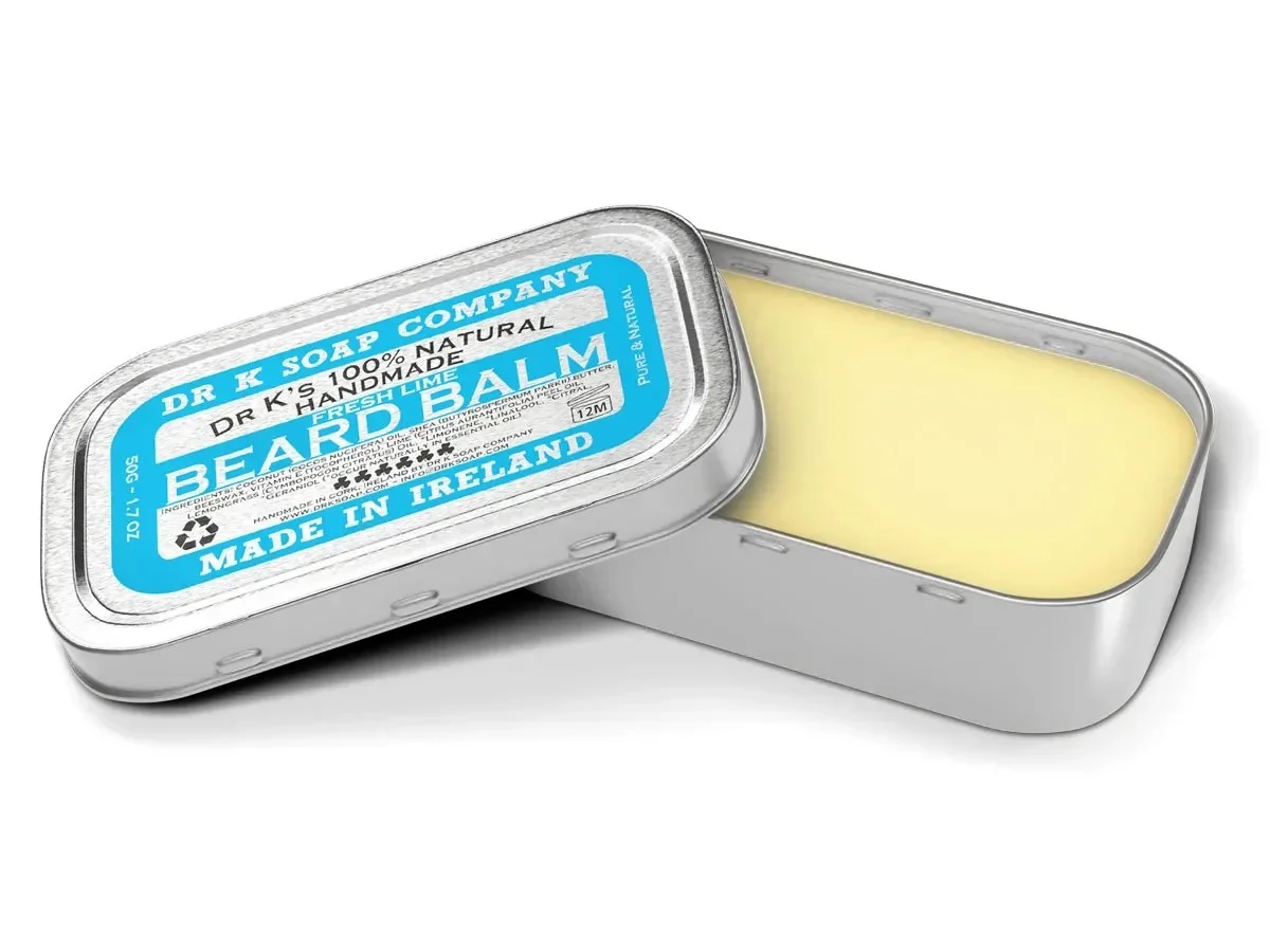 Dr K Soap Balzam na bradu Beard Balm Fresh Lime, 50 g
