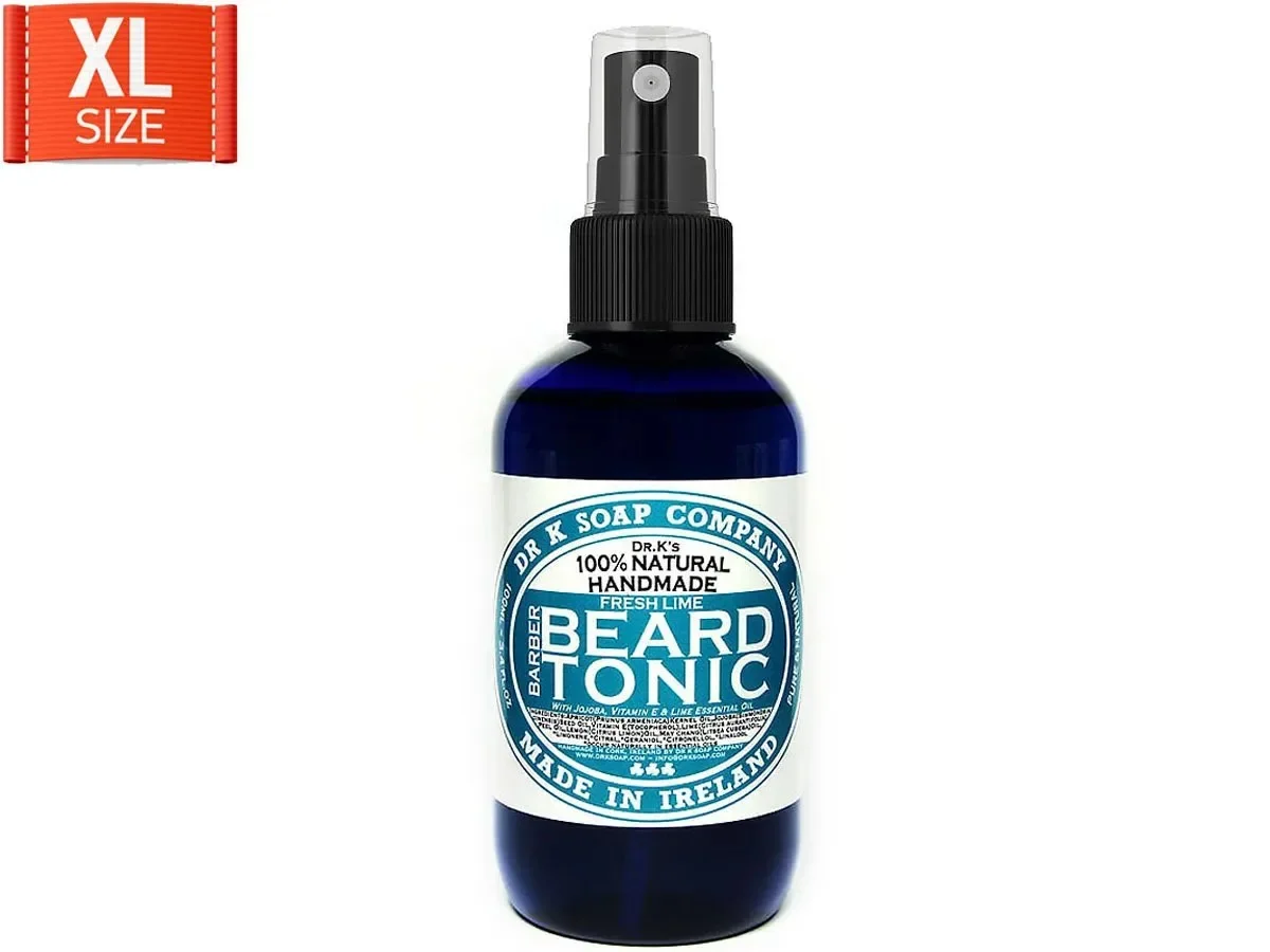 Dr K Soap Tonikum na bradu Barber Beard Tonic Fresh Lime, 100 ml