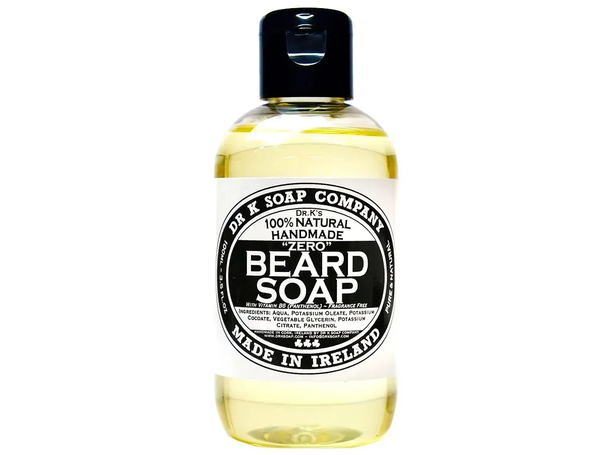 Dr K Soap Šampón na bradu Beard Soap Zero, 100 ml