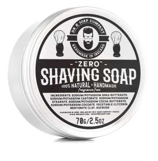 Dr K Soap Mydlo na holenie Shaving Soap Zero, 70g
