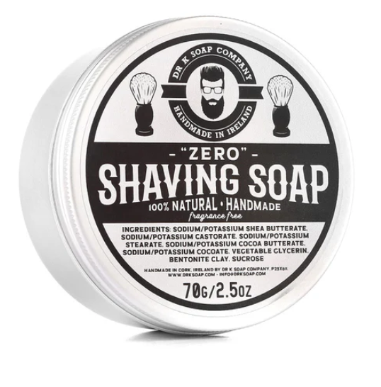 Dr K Soap Mydlo na holenie Shaving Soap Zero, 70g