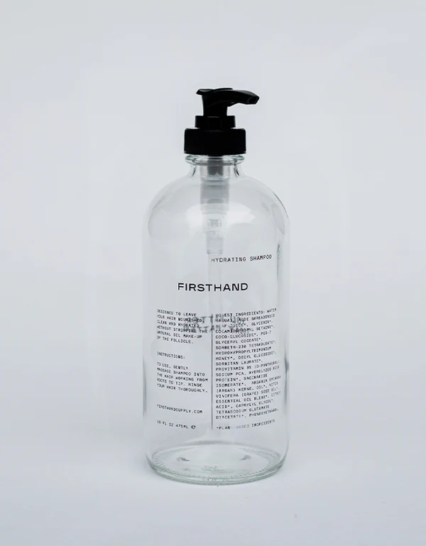 Firsthand Equilibrium Shampoo Empty Glass 32oz