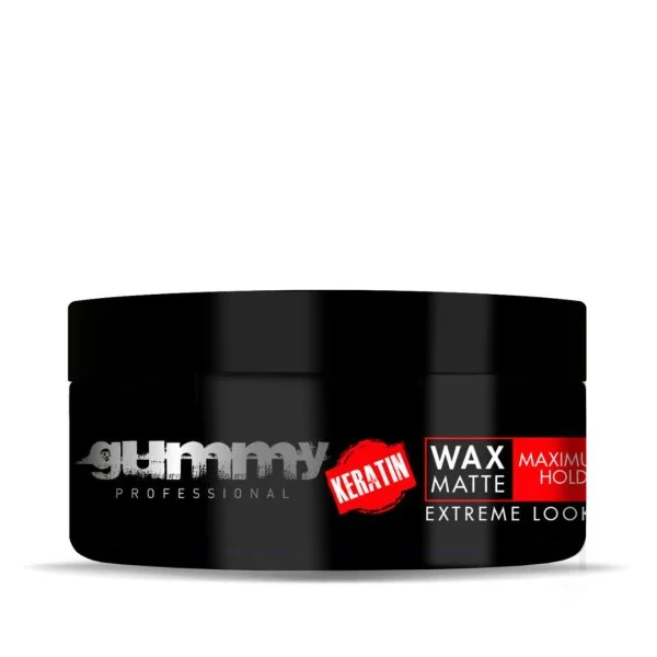 Gummy stylingový vosk Wax Matte Keratin 150ml.