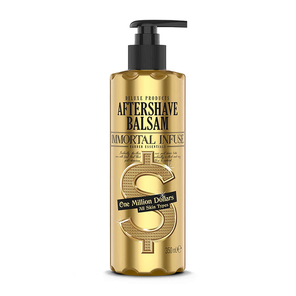 Immortal Balzam po holení Aftershave balsam One Million Dollars, 350ml.