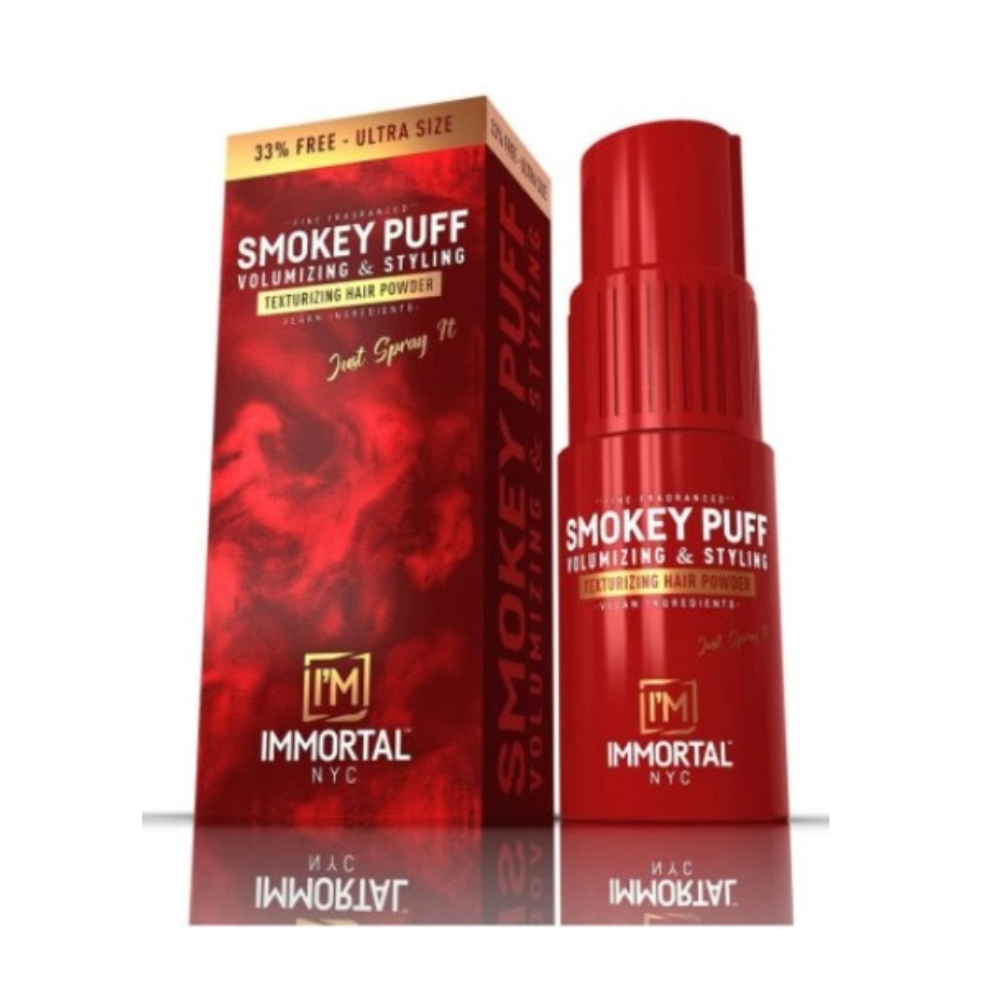 Immortal Púder na vlasy jemne parfumovaný Smokey Puff Fine Fragranced, 20gr.