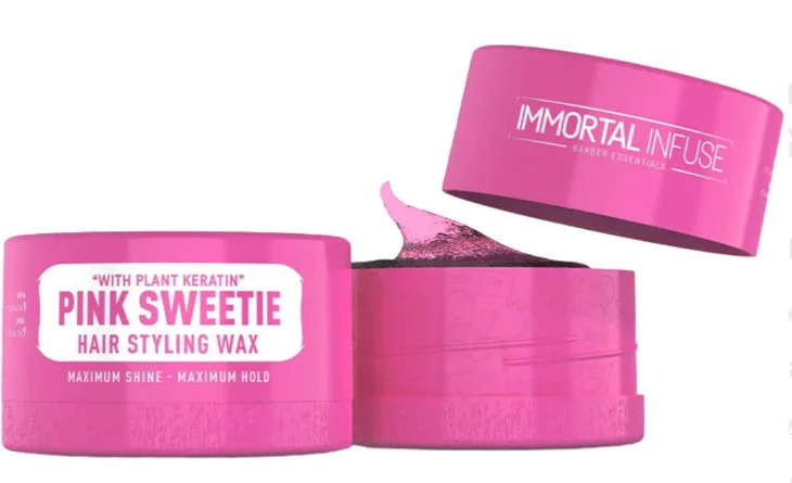 Immortal Vosk na vlasy Pink Sweetie Hair Styling Wax,150 ml