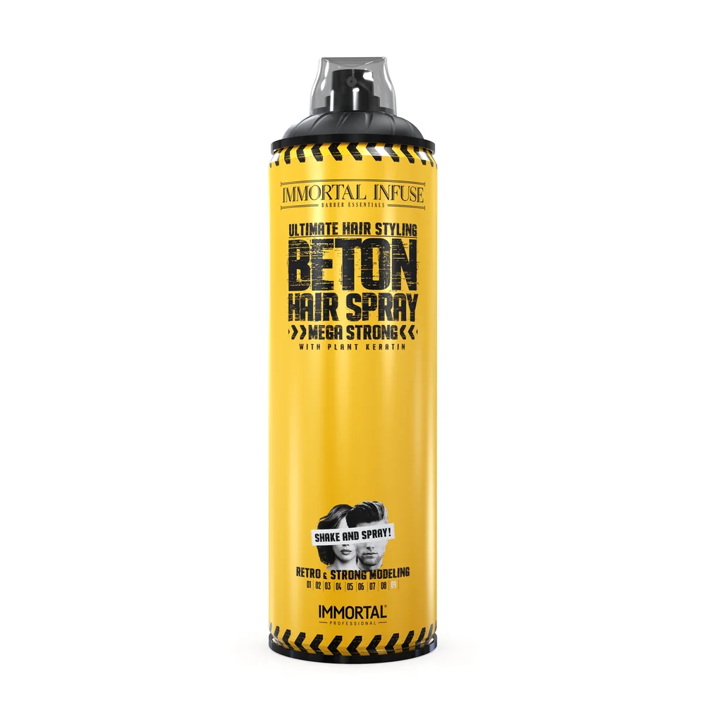 Immortal Beton Mega Strong – fixačný sprej na vlasy 500 ml