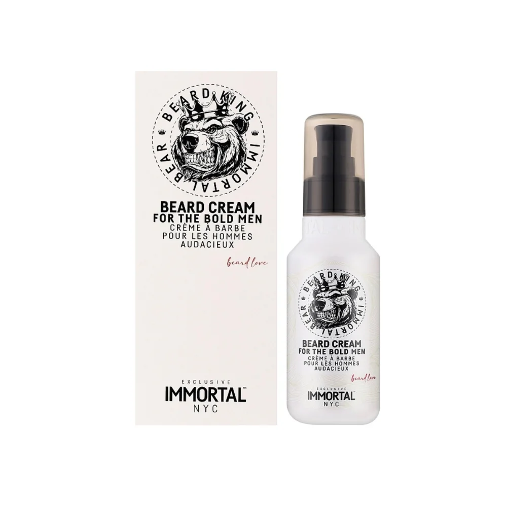 Immortal Nyc Krém na bradu Beard King Beard cream, 100 ml