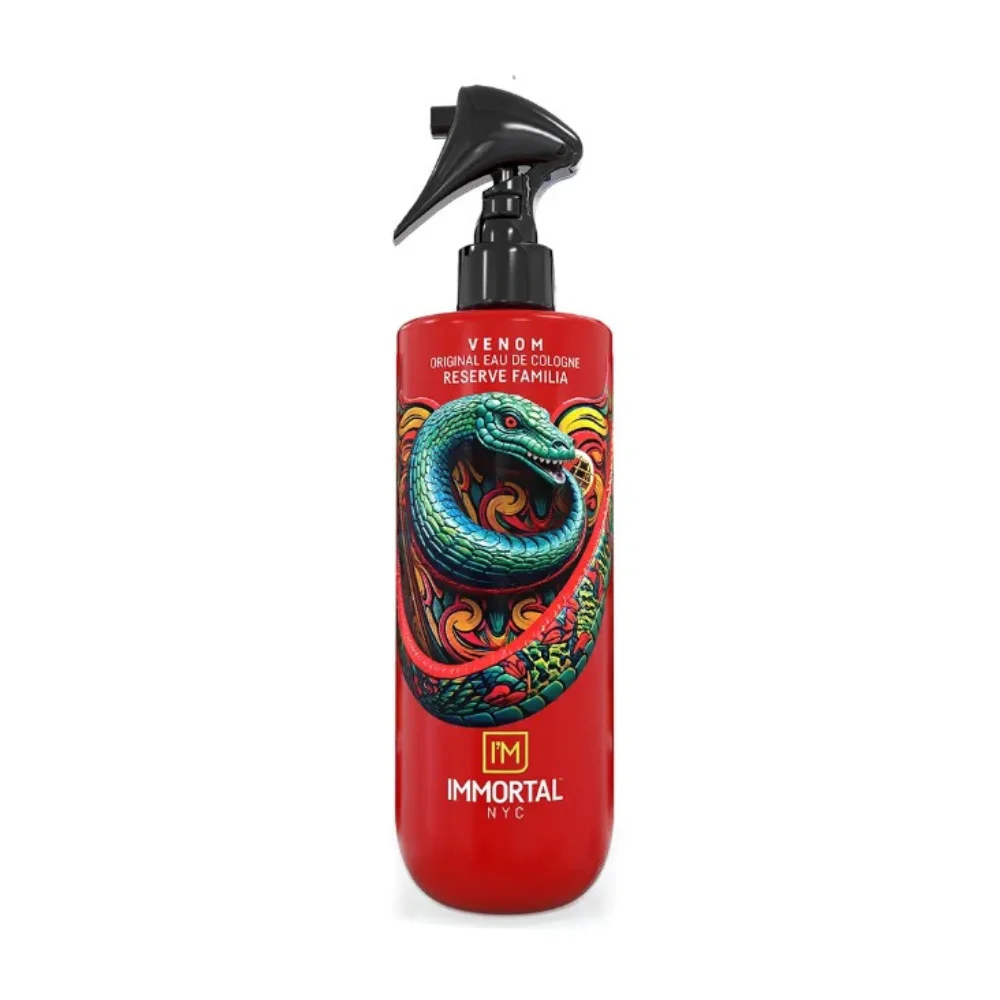 Immortal Nyc Kolínska voda Venom Eau De Cologne, 500 ml
