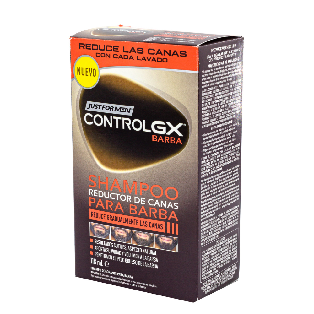 Just For Men Control GX šampón na bradu proti šedinám 118ml