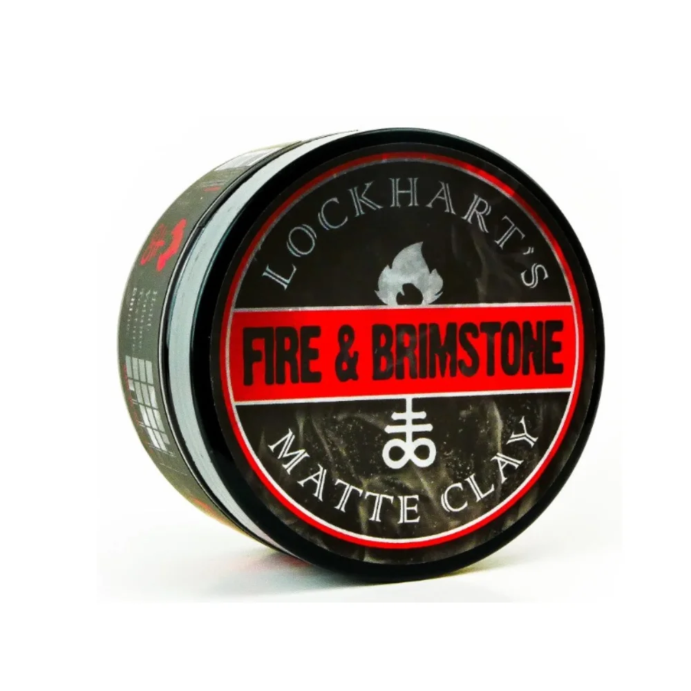 Lockhart's Pomada na vlasy Fire & Brimstone Matte Clay 96 gr.
