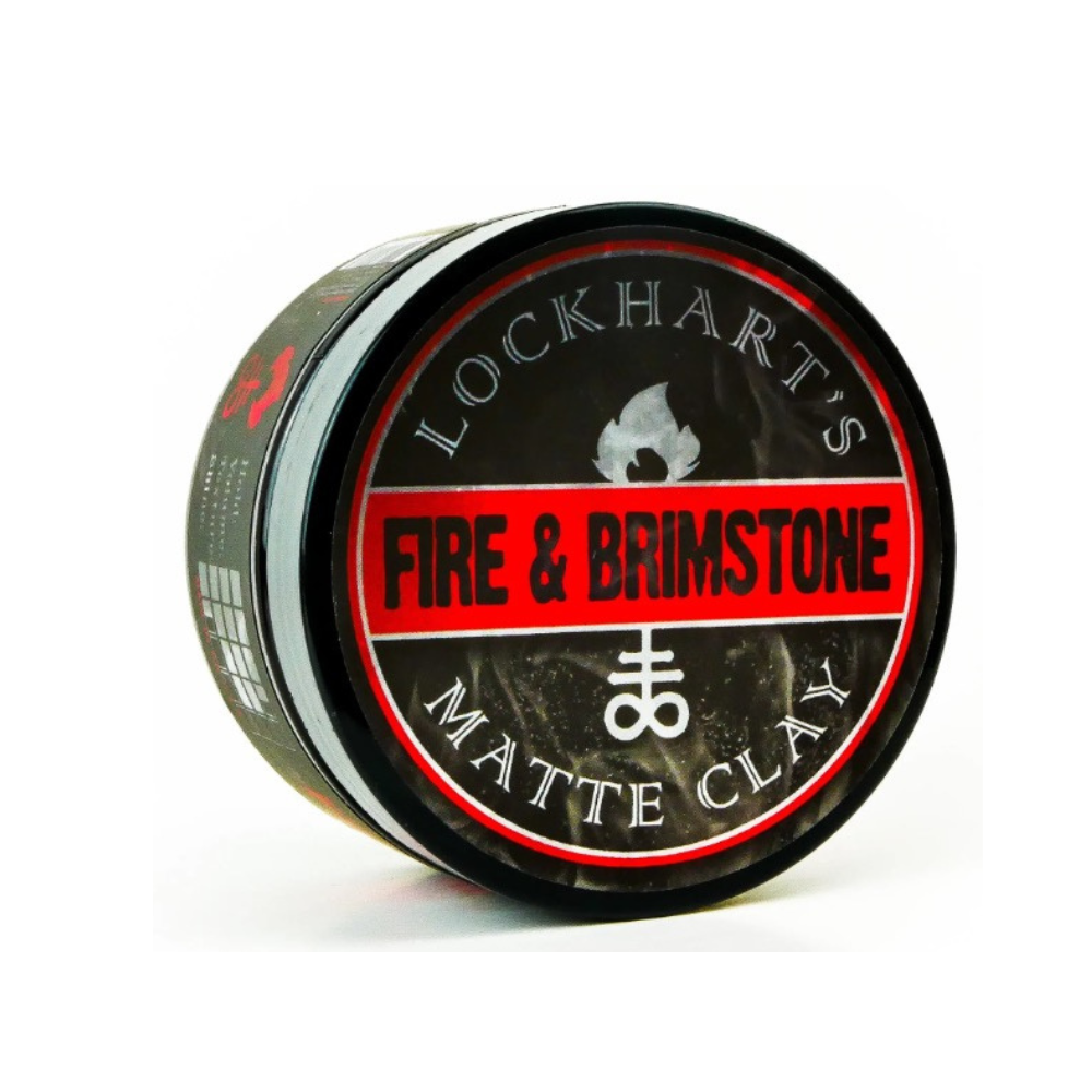 Lockhart's Pomada na vlasy Fire & Brimstone Matte Clay 96 gr.