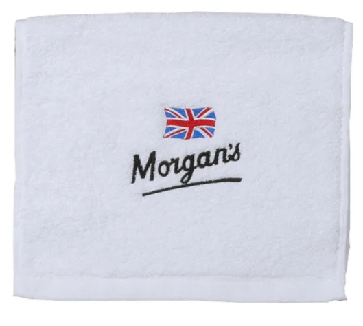 Morgan's malý biely vyšívaný uterák Small White Towel