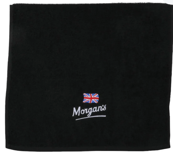 Morgan's Large Black Towel