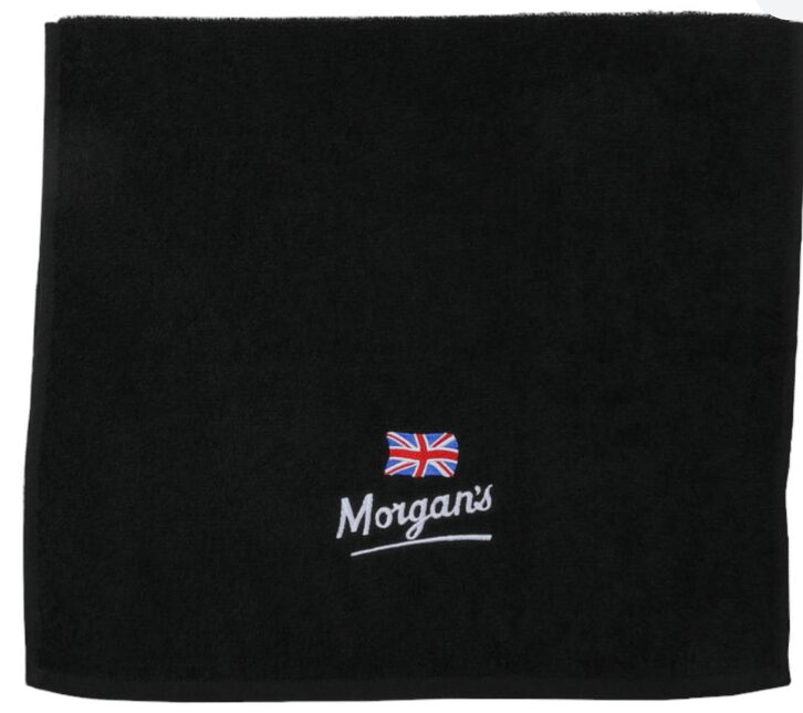 Morgan's Large Black Towel