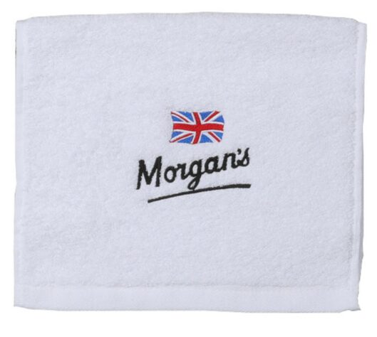 Morgan's malý biely vyšívaný uterák Small White Towel