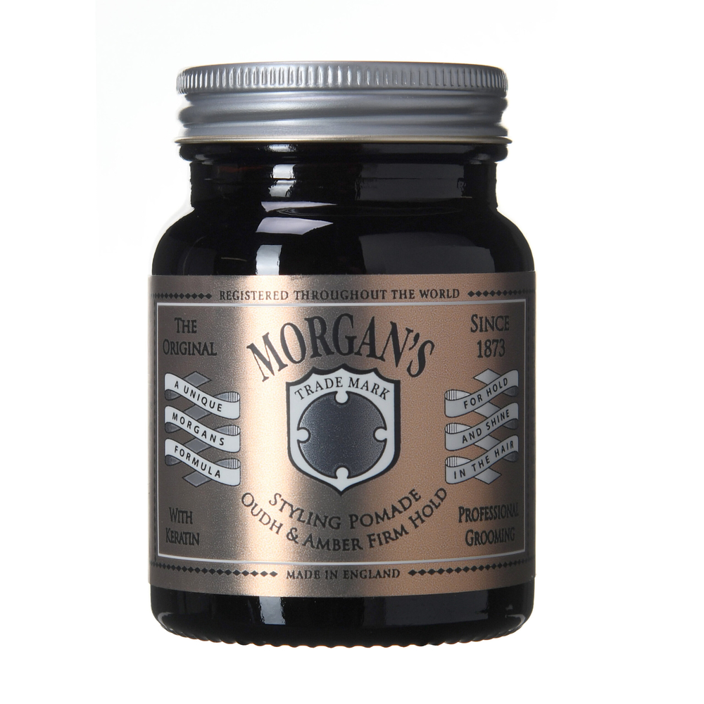 Morgan's Oudh & Amber Firm Hold Pomade 100 g pomáda na vlasy so silnou fixáciou
