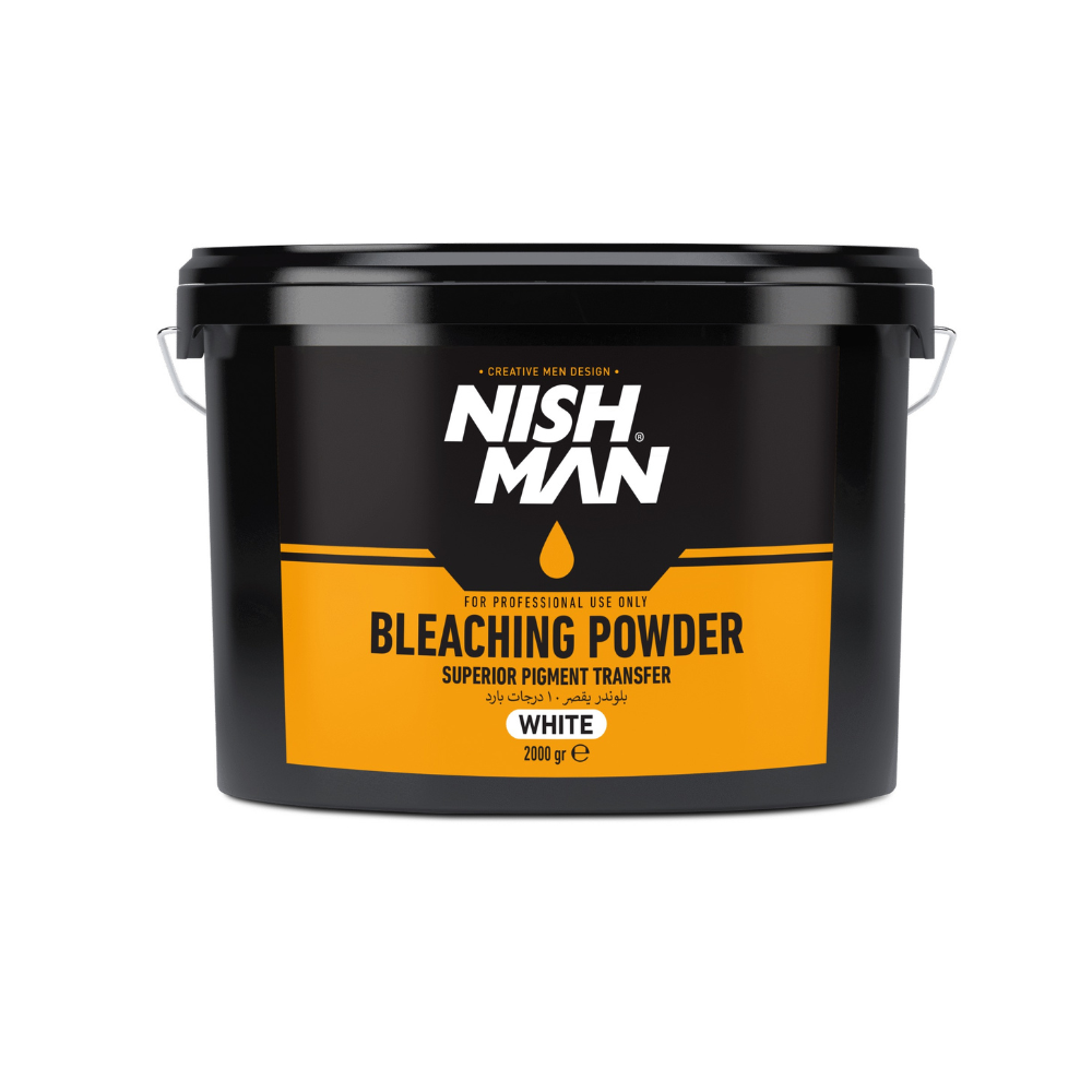 Nishman bieliaci prášok na vlasy Bleaching Powder White 2000g