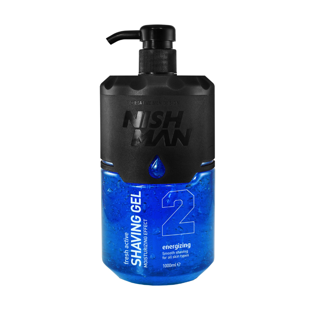 Nishman gél na holenie Shaving Gel Blue No.2 1000ml
