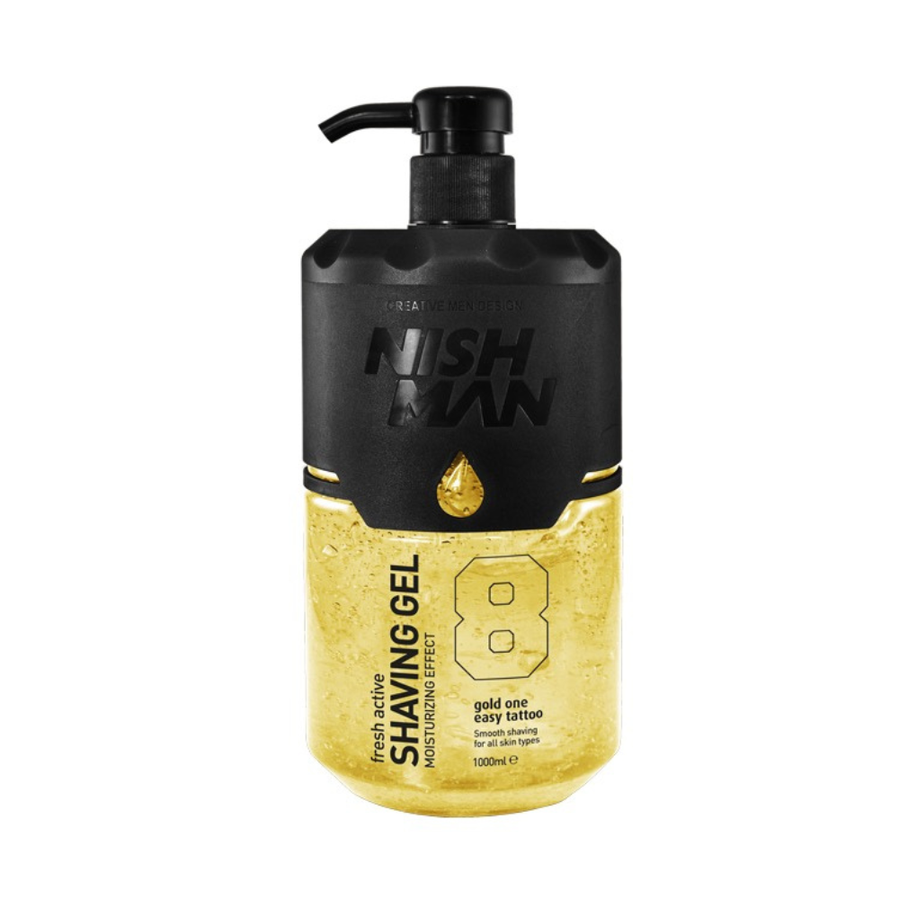 Nishman gél na holenie Shaving Gel Gold One No.8 1000ml