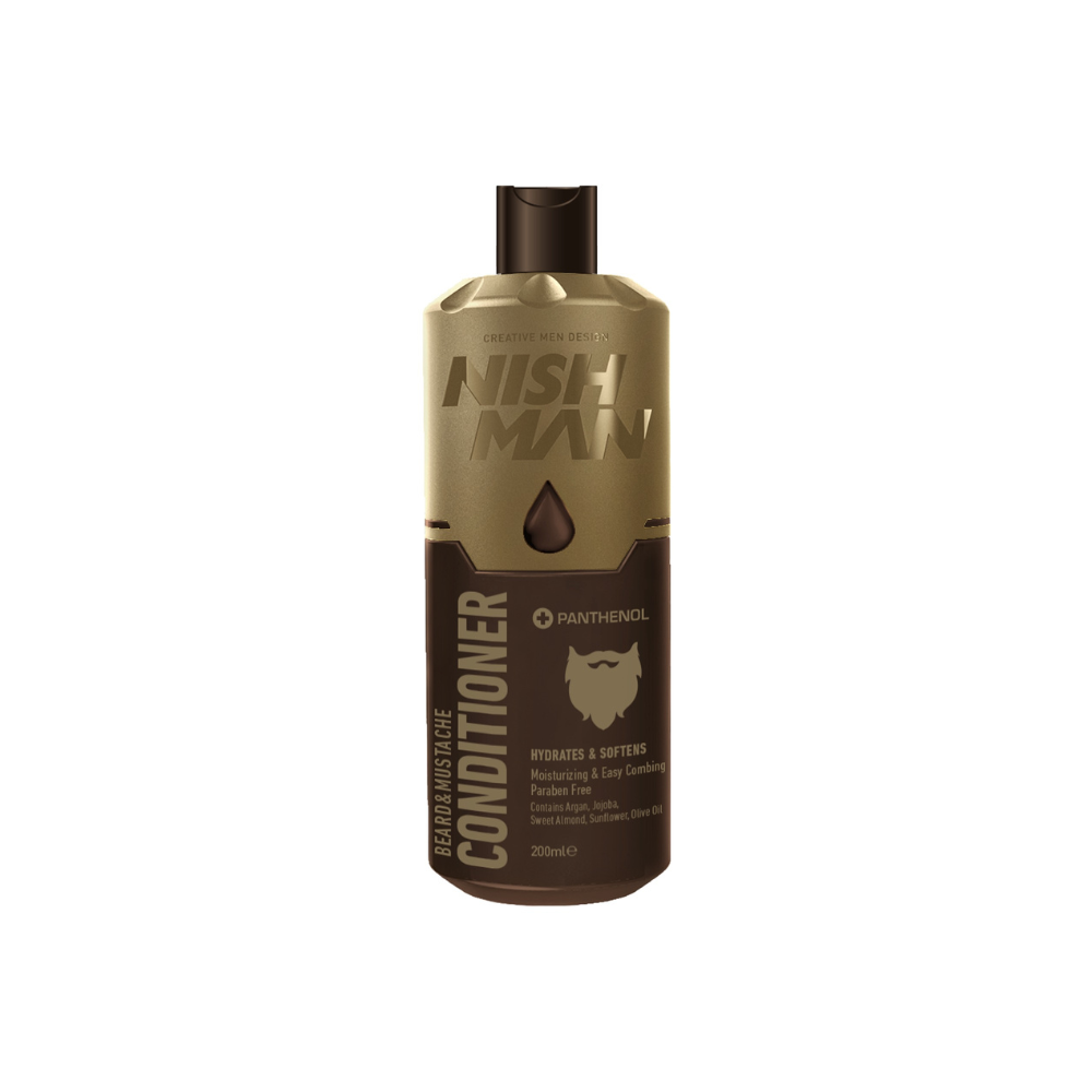Nishman kondicionér na bradu a fúzy Beard & Mustache Conditioner 200ml