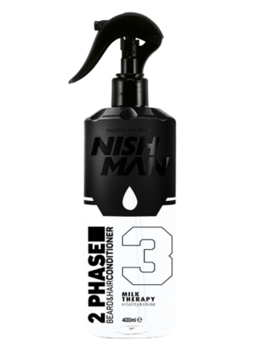 Nishman 2 Phase Conditioner Milk Therapy kondicionér na vlasy 400ml