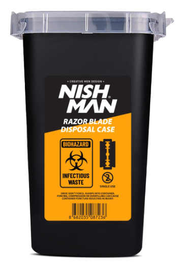 Nishman kontajner na použité žiletky Blade Disposal Case