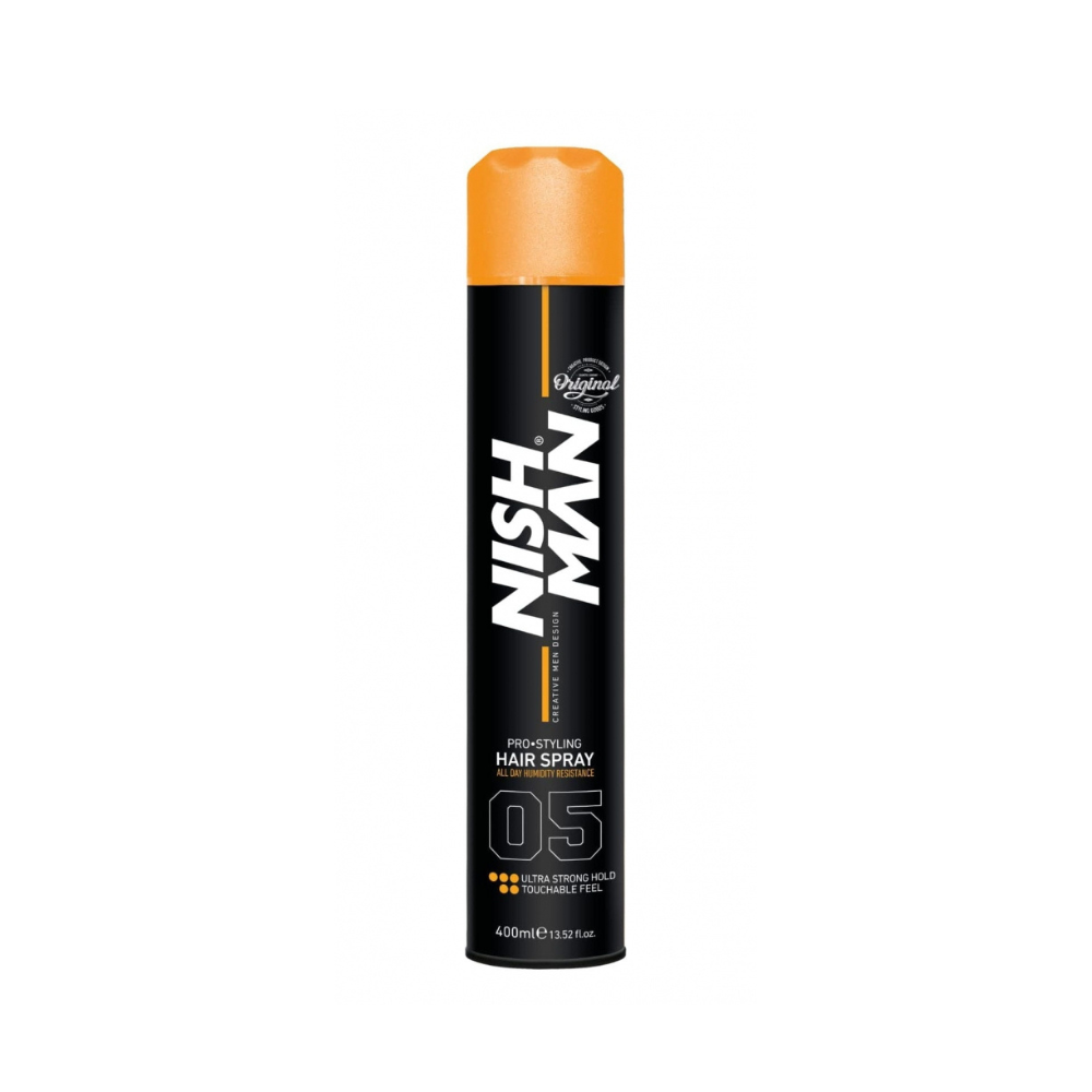 Nishman lak na vlasy Styling Spray Ultra Strong Hold 05 400ml