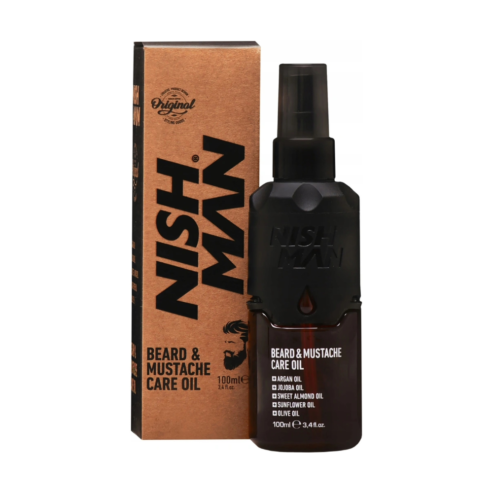 Nishman olej na bradu a fúzy Beard & Mustache Care Oil 100ml