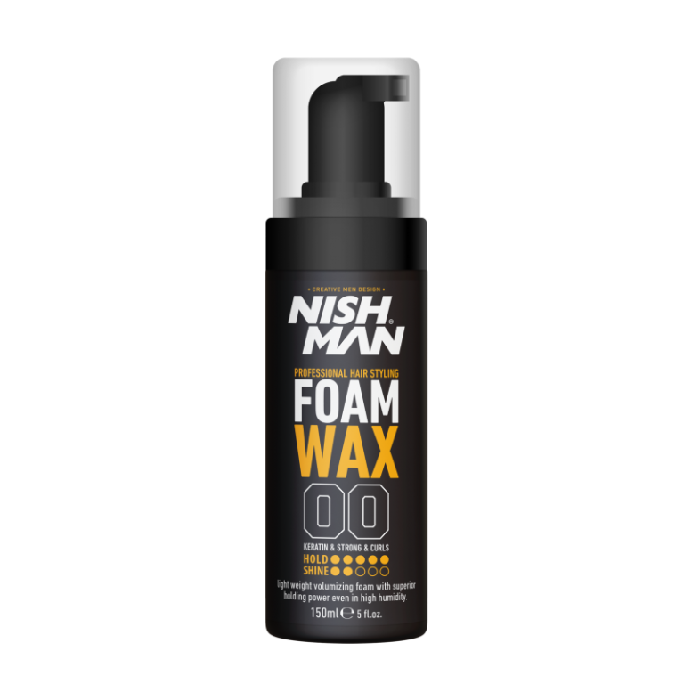 Nishman penový vosk na vlasy Foam Wax 150ml