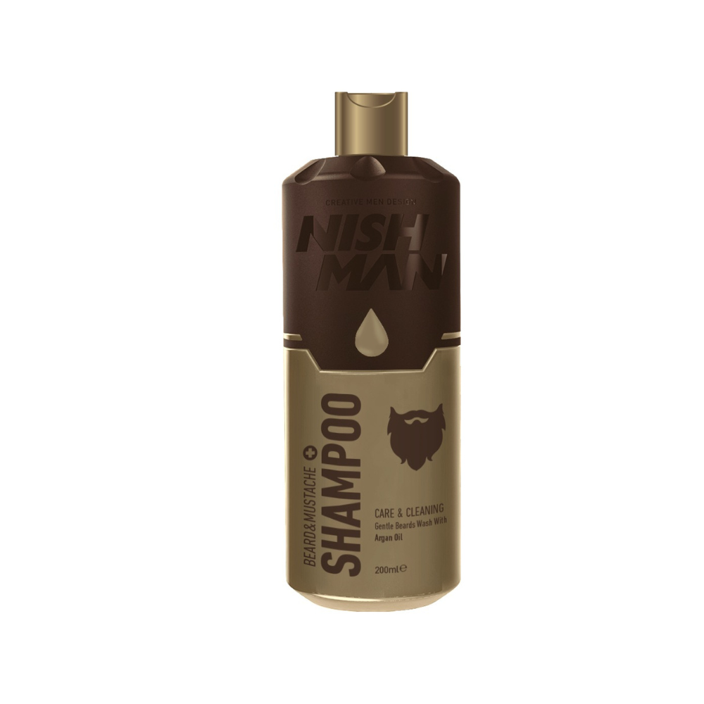 Nishman šampón na bradu a fúzy Beard & Mustache Shampoo 200ml