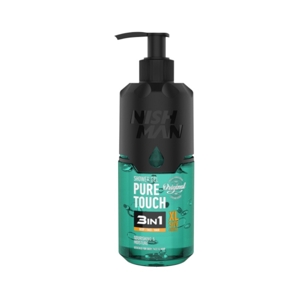 Nishman Sprchový gél Shower Gel 3in1 Pure Touch 480 ml.