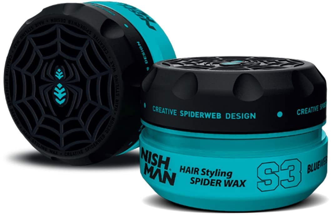 Nishman vosk na vlasy Aqua Spider Wax S3 Blue Web – 150ml