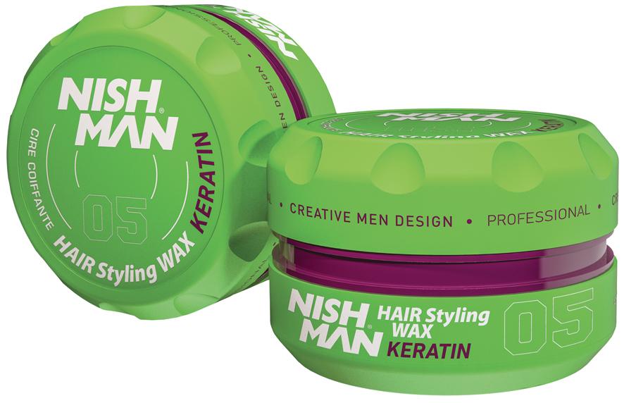 Nishman vosk na vlasy Hair Styling Wax Keratin 05 – 150g