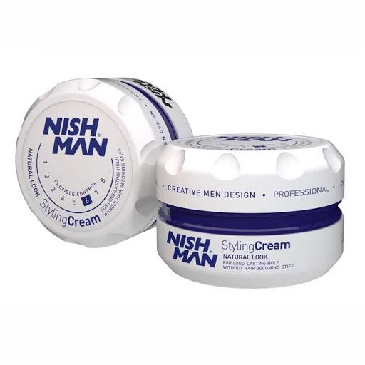 Nishman krémový vosk na vlasy Cream Wax 6 Extra Hold – 150ml
