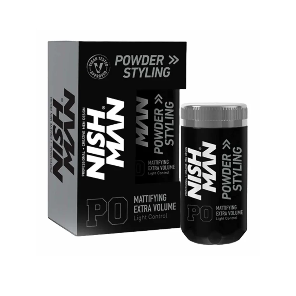 Nishman púder na vlasy Extra Volume P0 – 20g