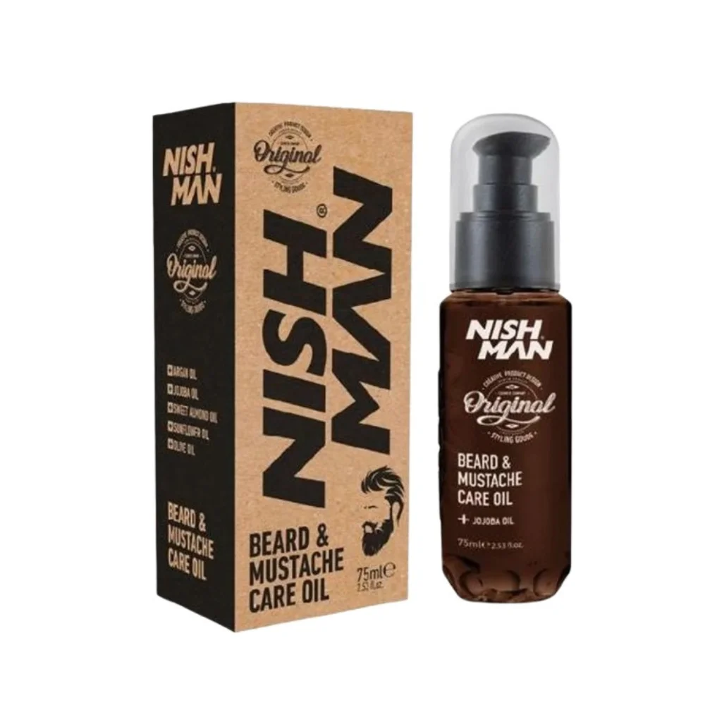Nishman olej na bradu a fúzy Beard & Mustache Care Oil 75ml