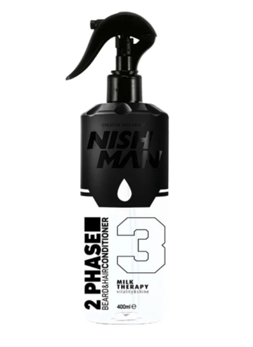 Nishman kondicionér na vlasy 2 Phase Conditioner 3 Milk Therapy 400ml