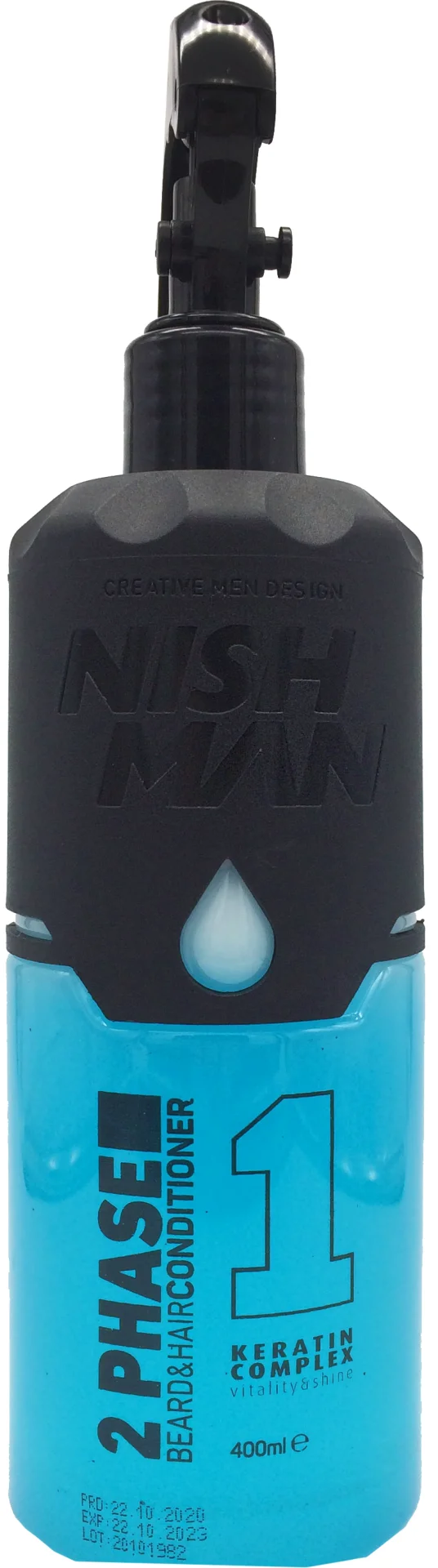 Nishman dvojfázový kondicionér na bradu a vlasy Beard & Hair Conditioner 400ml