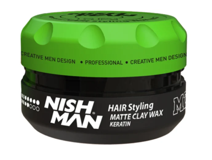 Nishman matná pasta na vlasy Matte Clay Wax M2 150ml