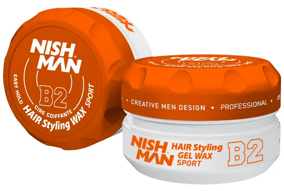 Nishman gél-vosk na vlasy Hair Styling Gel Wax B2 150g