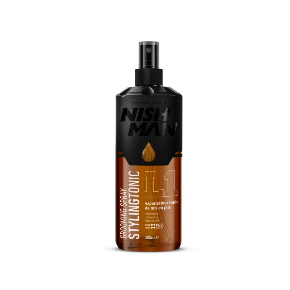 Nishman tonikum na vlasy Grooming Spray Styling Tonic L1 – 200ml